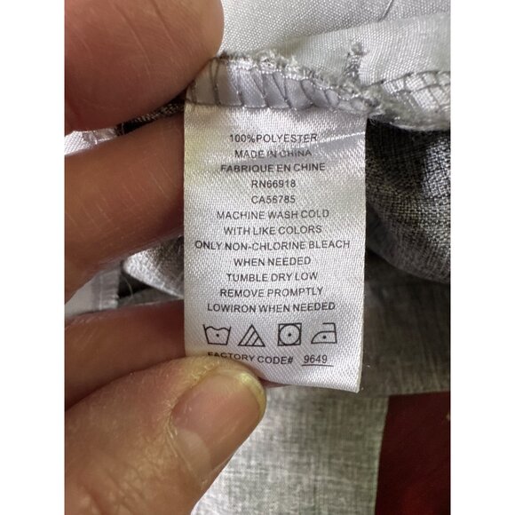 Phat Farm Gray Linen-Blend Pants Size 8 Boys Casual Wear - Picture 7 of 7